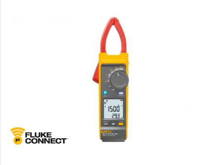 Fluke 393 FC CAT III 1500 V 真有效值太陽能鉗形表