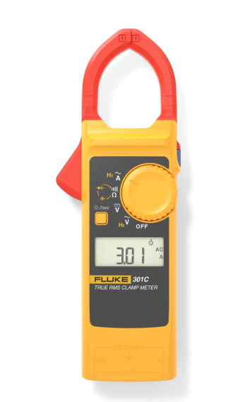 Fluke 301C 真有效值刀鋒系列鉗形表