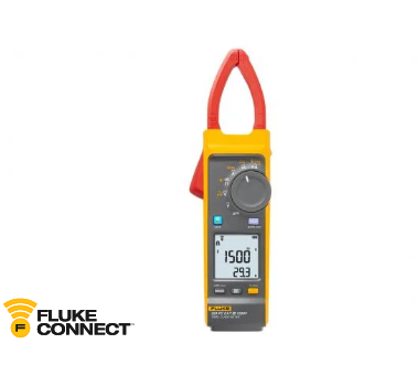 配備 iFlex 探頭的 393 FC CAT III 1500 V 真有效值鉗形表