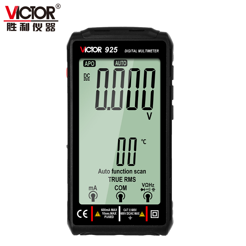 VICTOR 925 大屏充電數(shù)字萬用表