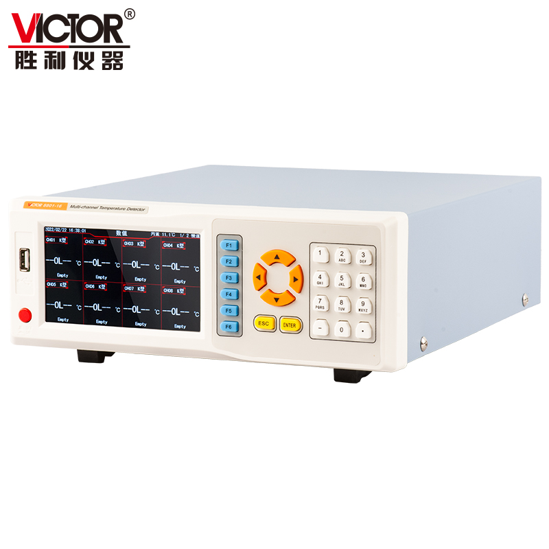 VICTOR 8801-8/-16 8路和16路溫度巡檢儀