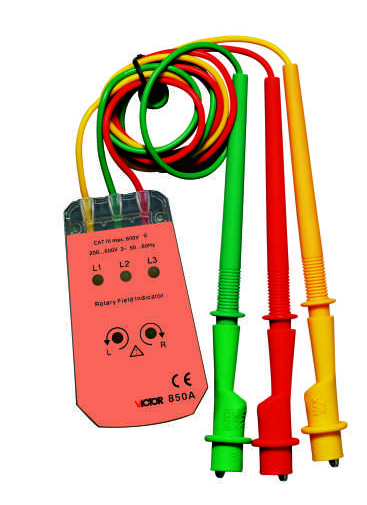 VICTOR 850A三相交流電相序計(jì)