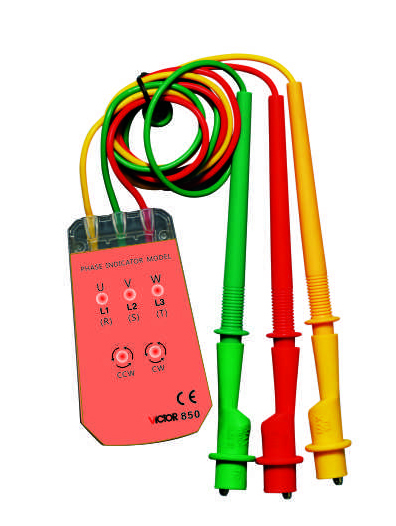 VC850三相交流電相序計(jì)