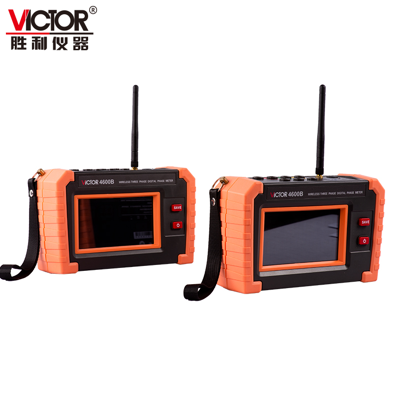 VICTOR 4600B無(wú)線(xiàn)三相相位伏安表