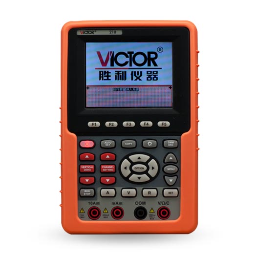 VICTOR 210/2060/2100單通道手持式示波表